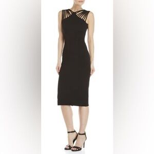 COPY - Dress the Population GWEN Black Sleeveless Dress